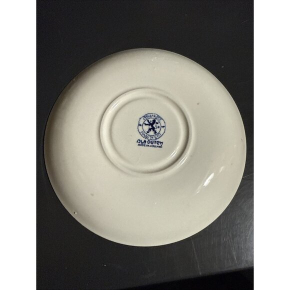 Vintage Royal Sphinx Maastricht Holland Cup & Saucer Windmill Tulips Sailboat - Picture 8 of 8